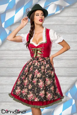 Produktbild von Dirndline - Verträumtes Dirndl mit Denim - XL -