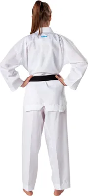 Produktbild von Karateanzug Supralite - WKF anerkannt 180 weiß/rot