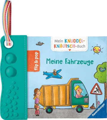 Produktbild von Mein Knuddel-Knautsch-Buch: flip&pop. Meine Fahrzeuge
