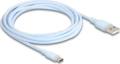 Obrázok produktu pre DeLOCK 81223, 2,5 m, USB A, USB C, USB 2.0, 0,48 Gbit/s, Modrá