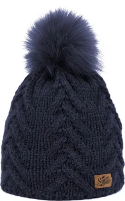 Produktbild von Smith & Miller Guiliana Bommelbeanie, navy