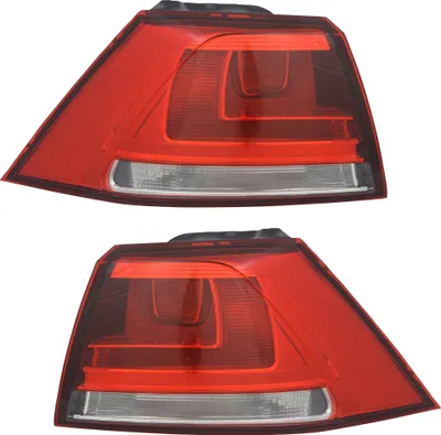 Produktbild von TYC Rückleuchten Set für VW Golf 7 8/2012- Rot Weiß
