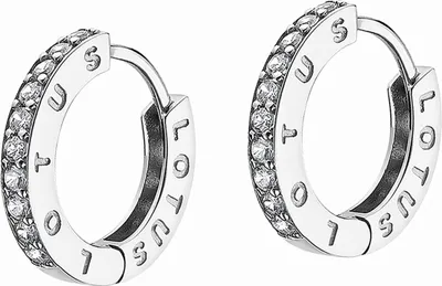 Image de Lotus Silver Zirconia Boucles d'oreilles LP1887-4/1 925 Argent Femme Créoles D2JLP1887-4-1