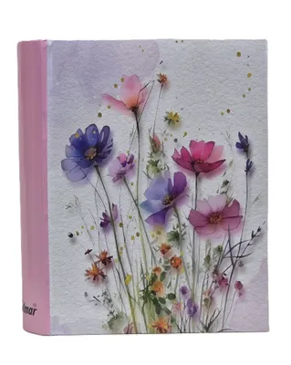 Zdjęcie produktu dla ALBUM szyty kieszeniowy CDS 46200 na 200 zdjęć 10x15 cm opis MEADOW różowy