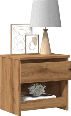 Obrázok produktu pre vidaXL Nočné stolíky 2 ks. Artisan dub 40x30x39 cm materiál na báze dreva