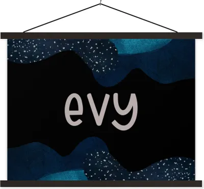 Produktbild von MuchoWow® Textilposter Evy - Pastell - Mädchen 150x113 cm mit schwarzem Rahmen - Wohnzimmer