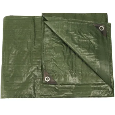Produktbild von PE Abdeckplane oliv, 500 x 600 cm