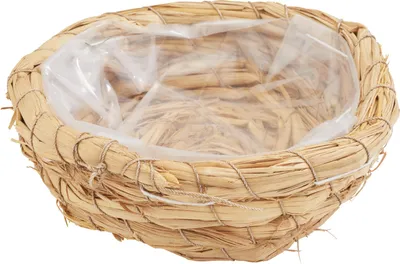 Produktbild von Seegras Korb 13.5 cm Aufbewahrungskorb Dekokorb aus Naturmaterialien 5 cm hoch