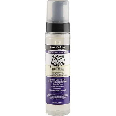 Image de Aunt Jackie's Curls & Coils Frizz Patrol Anti-Poof Setting Mousse 244ml