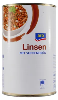 Immagine prodotto di lenticchie di aro con verdure 4,0KG