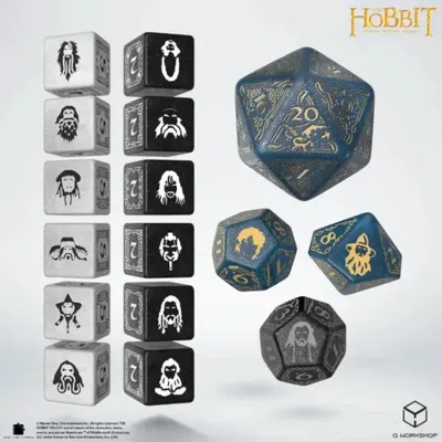 Immagine prodotto di Set di dadi per il gioco di carte "The Hobbit" - Aether Vale