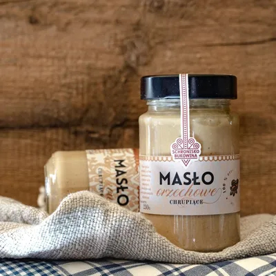 Zdjęcie produktu dla Erdnussbutter 100% Crunchy 230g - Schronisko Bukowina