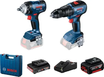 Zdjęcie produktu dla Bosch.zestaw 18V (Gsb 18V-50 + Gds18 V-400)