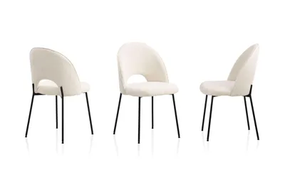 Produktbild von Stuhl 7305 - beige / 2er Set