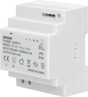 Obrázok produktu pre CB Elektro Zdroj na DIN 24V 100W (ORNO)