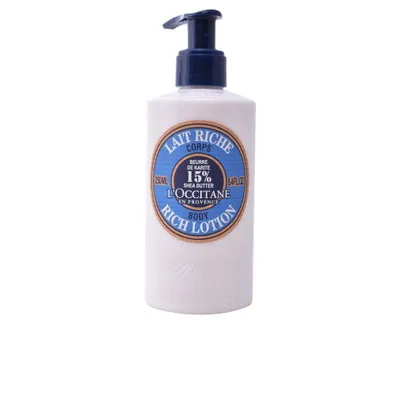Obrázek produktu pro L'Occitane Shea Butter, Pleťová voda, Unisex, Hydratující, Vyživující, Změkčující, Suchá pokožka, Citlivá pokožka, 250 ml, Měsíček, Bambucké máslo