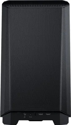 Produktbild von Phanteks ECLIPSE P200A, Mini Tower, PC, Schwarz, Mini-DTX, Mini-ITX, Stahl, 16,5 cm