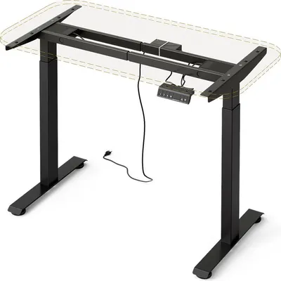 Immagine prodotto di Gambe per tavolo Vicco Elevate Nero 2 motori, Model 57977