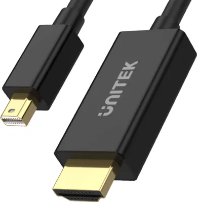 Produktbild von Unitek V1152A Adapter miniDP - HDMI 4K 30Hz Kabel 2m