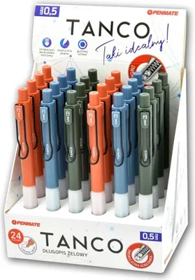 Immagine prodotto di Penna gel blu Tanco (24 pezzi) PENMATE