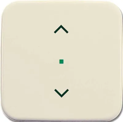 Image de Busch-Jaeger 6232-10-212 Bascule, simple, avec symbole "store" blanc