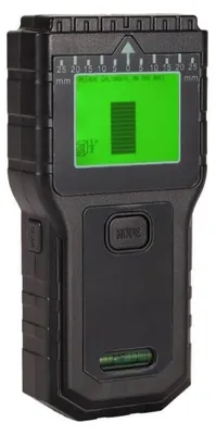 7-in-1 Kabeldetektor mit 9V-Batterie, Wandscanner für Holz, Metall, Strom