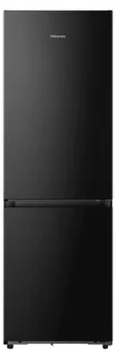 Produktbild von Hisense Hi3 Freistehend Kühlschrank/Gefrierschrank, Schwarz, 330 l, 330 l, SN-T, 10 kg/24h, C, Fresh Zone Fach, Schwarz