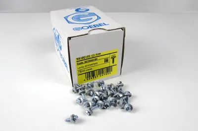 Produktbild von Bohrschrauben verzinkt 4,2 x 16 mm mit EPDM