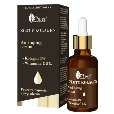 Image de Ava Laboratorium Sérum anti-âge à l'or-collagène, 30ml