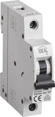 Image de KMB6 1P B40 Disjoncteur de protection contre les surintensités idéal