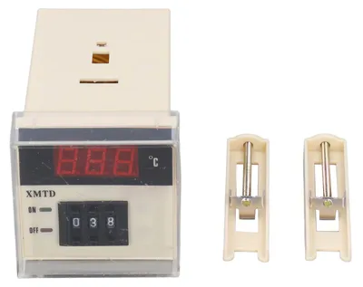 Produktbild von Temperaturregler Thermostat Digitalanzeige 0-999 ℃ Typ K für Heizung Kühlung AC 220 V