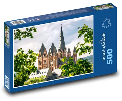Obrázek produktu pro Puzzle 500 Limburgská katedrála, Německo - martinpuzzle