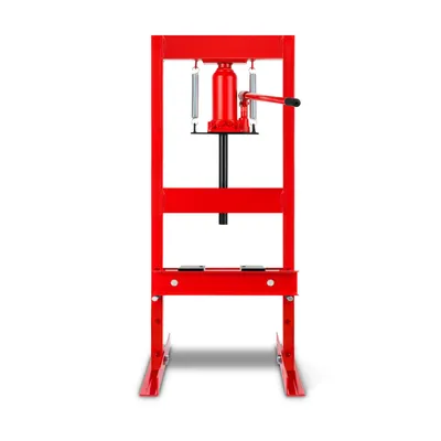 Immagine prodotto di Pressa idraulica EBERTH Pressa da officina 6T Pressa idraulica, regolabile in 4 posizioni, altezza massima di lavoro 500 mm, larghezza di lavoro 320 mm