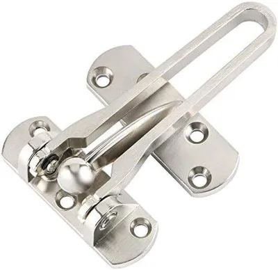 Image de Barre de sécurité pivotante pour porte, en acier inoxydable mat