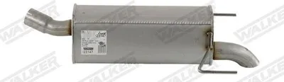 Produktbild von WALKER 23147 Endschalldämpfer für OPEL Astra H Caravan (A04) Auspuff
