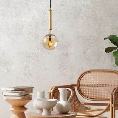 Produktbild von Opviq, King - 11453, Kronleuchter, Gold, Metall, 15 x 15 x 139 cm