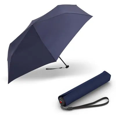 Produktbild von Knirps I.030 Taschenschirm manual leichter Regenschirm windstabil – Navy