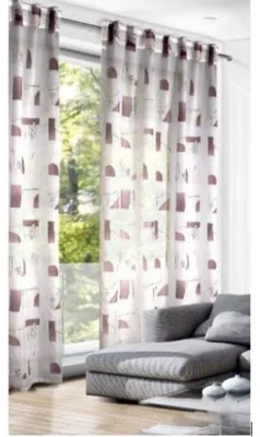Produktbild von Fertigschal  verdeckte Schlaufen „Kästchen“  Farbe: Rot Größe (HxB): 245x140cm