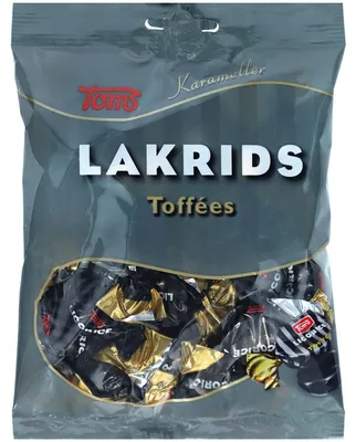 Produktbild von Toms Lakrids Toffées 160g