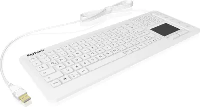 Obrázek produktu pro KeySonic KSK-6231 INEL - Standardní - USB - Membránový spínač kláves - QWERTY - Bílý