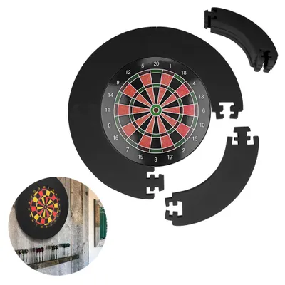 Produktbild von Darts Surround Wandschutz EVA, Dartboard Schutzring 18 Zoll, stoßdämpfend, passend für Standard Dartscheiben, Wand Schutz gegen Fehlwürfe