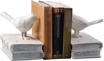 Imagen del producto de Soportes decorativos para libros, ideales para el hogar y la oficina