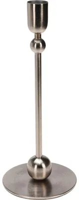 Immagine prodotto di H&S Decoration Portacandela in metallo argento 23cm Decorazione natalizia