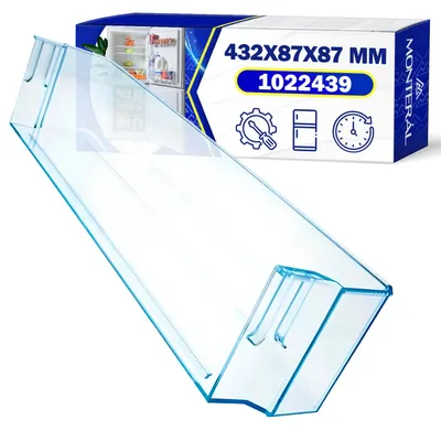 Kühlschrank-Türregal, 432 x 87 x 87 mm, Originalcode 1022439