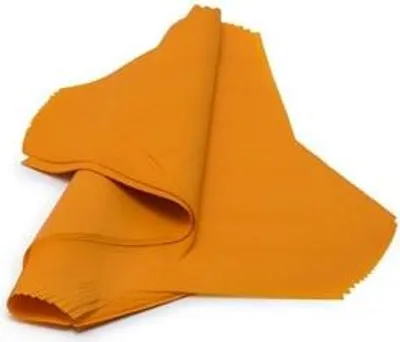 Image de Papier de soie 38 x 50 cm Mandarine - 100 feuilles