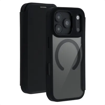 Image de Étui de protection transparent pour iPhone 18 Pro / 17 Pro compatible avec MagSafe, de la marque imoshion - Noir