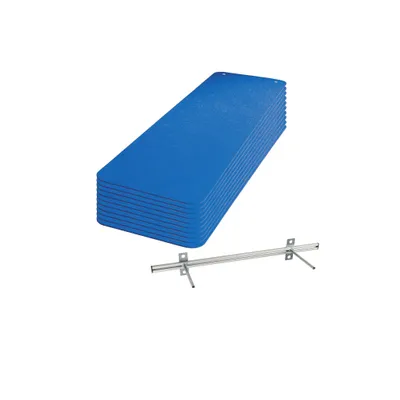 Produktbild von Sport-Thieme Gymnastikmatten-Set "Fit & Fun", Blau