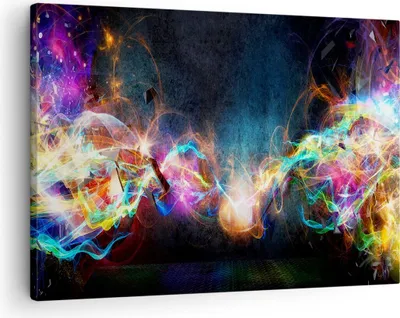 Produktbild von Bild auf Leinwand - Leinwandbild - Abstraktion modern - 70x50cm - Wand Bild - Wanddeko - Wandbilder - Leinwanddruck - Bilder - Kunstdruck - Wanddekoration - Leinwand bilder - Wandkunst - AA70x50-3512