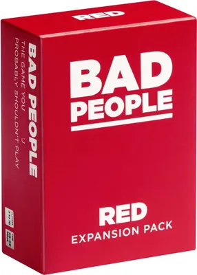 Obrázek produktu pro Bad People Red Exp Card Game - ENG Edition