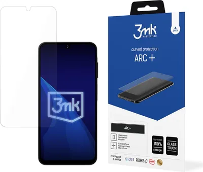 Zdjęcie produktu dla 3MK Folia ochronna na Samsung Galaxy A16 - ARC+, Samsung, Galaxy A16, Odporny na zadrapania, Odporny na uderzenia, 1 szt.